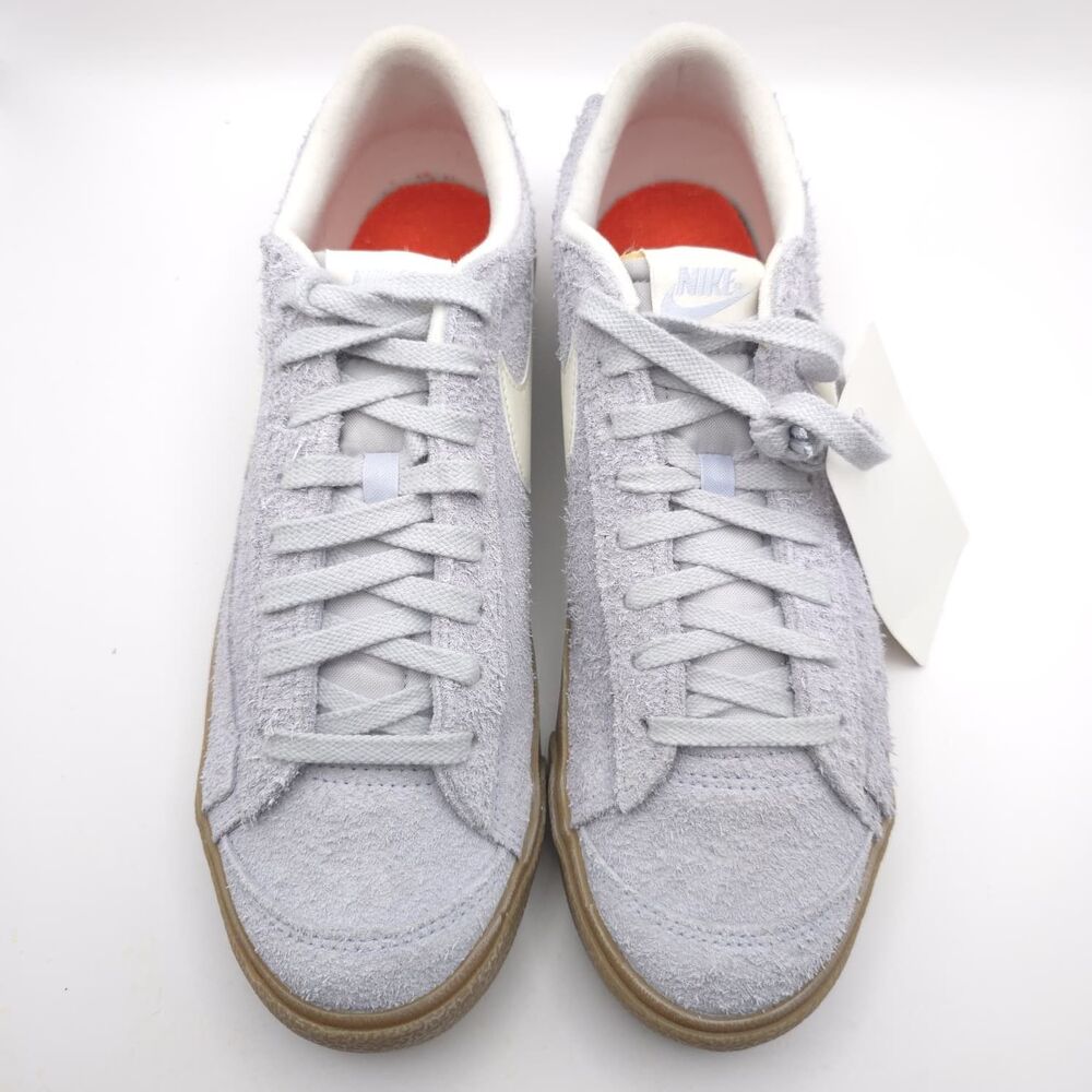 NIKE Sneakers 12 Blazer Low 77 Women’s Suede Gray Vintage Gum Light FQ8060-003